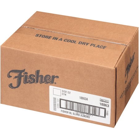 Fisher Fisher Blanched Slivered Almonds 32 oz., PK3 18863A